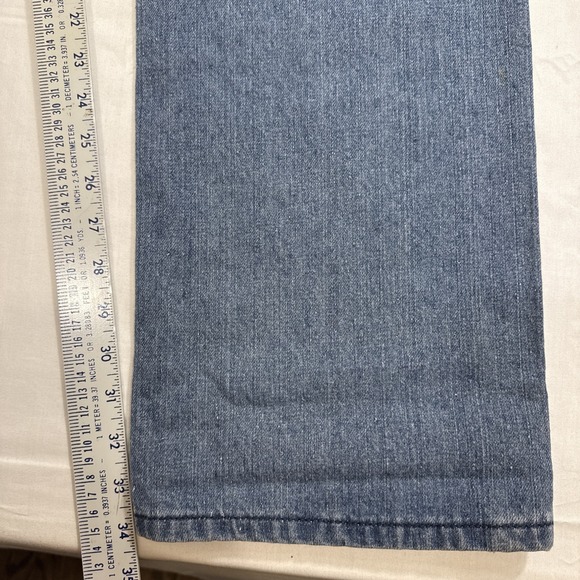 JEANS TRUE STRAIGHT RELIGION MEN 36X34 VTG  STYLE 24-870BRBTE Skull PATCH USA - Picture 5 of 16